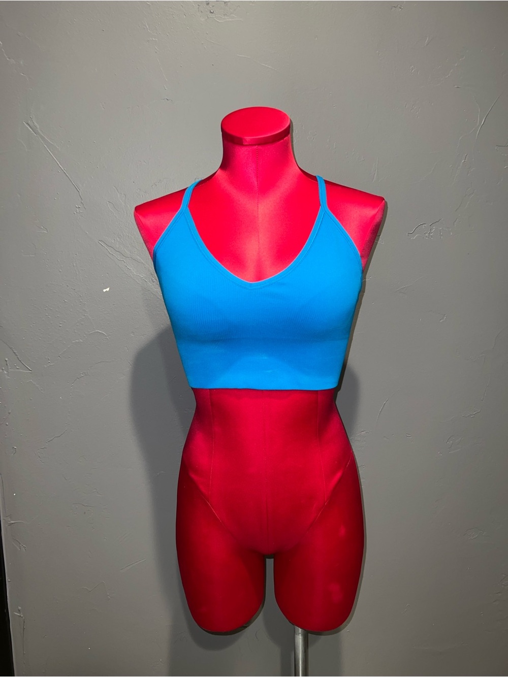 DSD Blue Stretchy Bralette Top